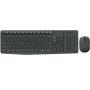 Logitech | MK235 | Keyboard and Mouse Set | Wireless | Mouse included | Batteries included | US | Black | 475 g - 4